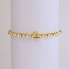 Wholesale Constellation Style Copper Elastic Cord Adjustable Bracelet With Electroplating Treatment For Women