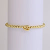 Wholesale Constellation Style Copper Elastic Cord Adjustable Bracelet With Electroplating Treatment For Women