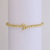 Wholesale Constellation Style Copper Elastic Cord Adjustable Bracelet With Electroplating Treatment For Women