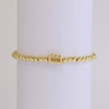 Wholesale Constellation Style Copper Elastic Cord Adjustable Bracelet With Electroplating Treatment For Women