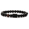 Wholesale Constellation Style Handmade Agate And Tiger Eye Stone Stretch Bracelet For Men And Women