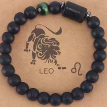 Wholesale Constellation Style Handmade Agate And Tiger Eye Stone Stretch Bracelet For Men And Women