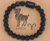 Wholesale Constellation Style Handmade Agate And Tiger Eye Stone Stretch Bracelet For Men And Women