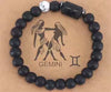 Wholesale Constellation Style Handmade Agate And Tiger Eye Stone Stretch Bracelet For Men And Women