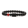Wholesale Constellation Style Handmade Agate And Tiger Eye Stone Stretch Bracelet For Men And Women