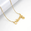Wholesale Constellation 316L Stainless Steel Necklace With Vacuum Plating For Female