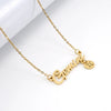 Wholesale Constellation 316L Stainless Steel Necklace With Vacuum Plating For Female