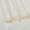 Wholesale Constellation 316L Stainless Steel Necklace With Vacuum Plating For Female