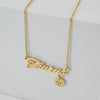 Wholesale Constellation 316L Stainless Steel Necklace With Vacuum Plating For Female