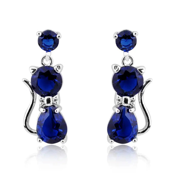 Wholesale Copper Animal Shaped Electroplated Lovely Style Women's Earrings
