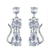 Wholesale Copper Animal Shaped Electroplated Lovely Style Women's Earrings