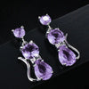 Wholesale Copper Animal Shaped Electroplated Lovely Style Women's Earrings