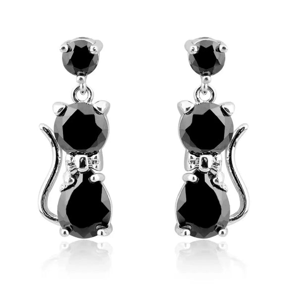 Wholesale Copper Animal Shaped Electroplated Lovely Style Women's Earrings
