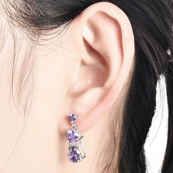Wholesale Copper Animal Shaped Electroplated Lovely Style Women's Earrings