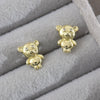 Wholesale Copper Animal Zodiac Earrings Electroplated For Women Lovely Style