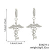Wholesale Copper Animal Zodiac Geometric Earrings