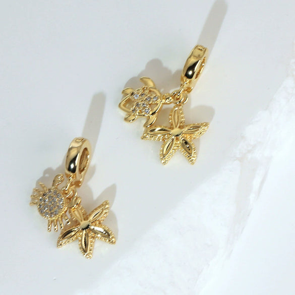 Wholesale Copper Animal Zodiac Microinlaid Zircon Jewelry Necklace Pendant With Electroplating Process