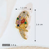Wholesale Copper Animal Zodiac Style Electroplated Diy Handmade Angel Wings Bird Accessories Pendant For Bracelet And Necklace