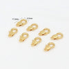 Wholesale Copper Antique Embossed Handmade Electroplated Lobster Clasp Bracelet Necklace Connecting Buckle