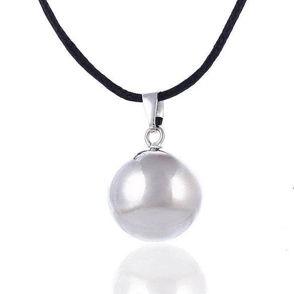 Wholesale Copper Bead Necklace Retro Geometric Style With Electroplating Treatment For Pregnant Women