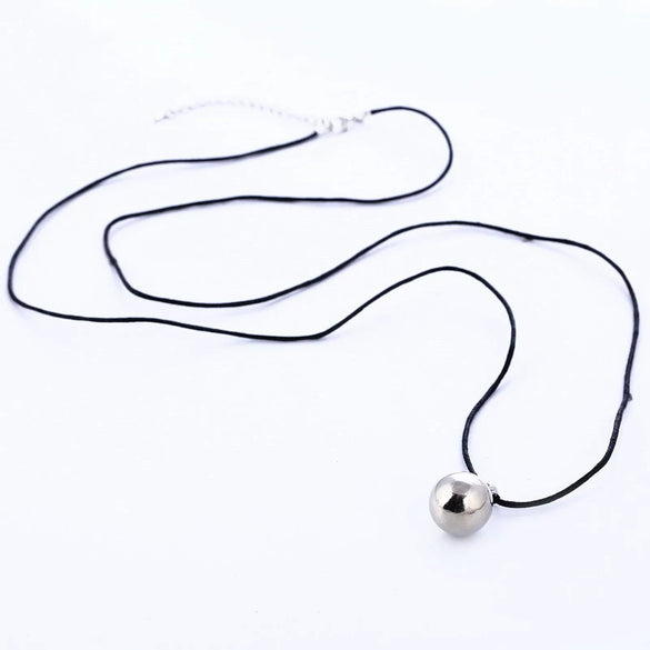 Wholesale Copper Bead Necklace Retro Geometric Style With Electroplating Treatment For Pregnant Women