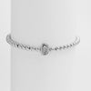 Wholesale Copper Beaded Bracelet With English Letter Pattern And Electroplating Treatment For Women