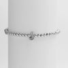Wholesale Copper Beaded Bracelet With English Letter Pattern And Electroplating Treatment For Women