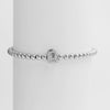 Wholesale Copper Beaded Bracelet With English Letter Pattern And Electroplating Treatment For Women