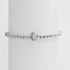 Wholesale Copper Beaded Bracelet With English Letter Pattern And Electroplating Treatment For Women