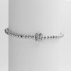 Wholesale Copper Beaded Bracelet With English Letter Pattern And Electroplating Treatment For Women