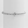Wholesale Copper Beaded Bracelet With English Letter Pattern And Electroplating Treatment For Women