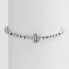 Wholesale Copper Beaded Bracelet With English Letter Pattern And Electroplating Treatment For Women