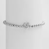 Wholesale Copper Beaded Bracelet With English Letter Pattern And Electroplating Treatment For Women