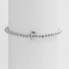 Wholesale Copper Beaded Bracelet With English Letter Pattern And Electroplating Treatment For Women