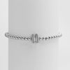 Wholesale Copper Beaded Bracelet With English Letter Pattern And Electroplating Treatment For Women