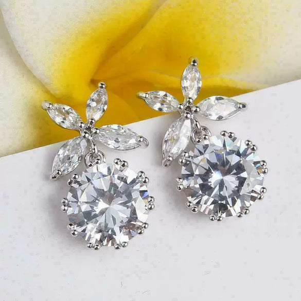 Wholesale Copper Bow Earrings For Women