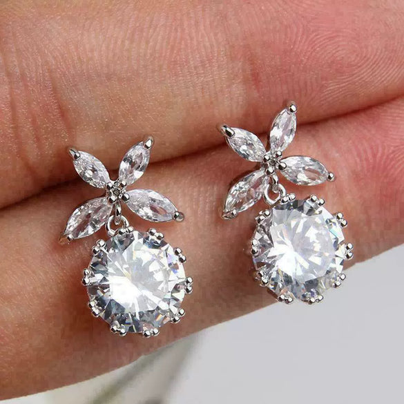 Wholesale Copper Bow Earrings For Women