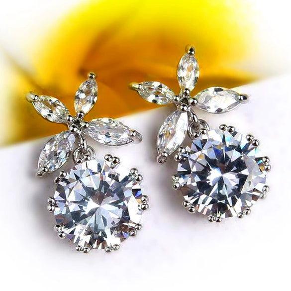 Wholesale Copper Bow Earrings For Women