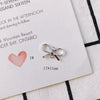 Wholesale Copper Bow Earrings With Electroplating Treatment Sweet Style For Girls