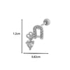 Wholesale Copper Bow Fashion Women's Cartilage Puncture Ear Bone Nail