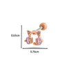Wholesale Copper Bow Fashion Women's Cartilage Puncture Ear Bone Nail
