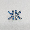 Wholesale Copper Bow Shape Electroplating Zircon Glitter Women's Earrings