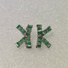 Wholesale Copper Bow Shape Electroplating Zircon Glitter Women's Earrings