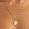 Wholesale Copper Bow Shaped Love Lock Necklace With Real Gold Plated Electroplating And Bamboo Chain