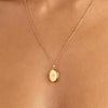 Wholesale Copper Bow Shaped Love Lock Necklace With Real Gold Plated Electroplating And Bamboo Chain