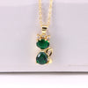 Wholesale Copper Cartoon Animals Geometric Mixed Gem Inlay Water Wave Chain Cat Necklace With Electroplating
