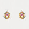 Wholesale Copper Cartoon Characters Zircon Inlaid Fantasy Fairy Tale Character Earrings Set Jewelry