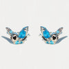 Wholesale Copper Cartoon Characters Zircon Inlaid Fantasy Fairy Tale Character Earrings Set Jewelry