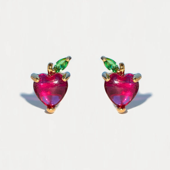 Wholesale Copper Cartoon Characters Zircon Inlaid Fantasy Fairy Tale Character Earrings Set Jewelry