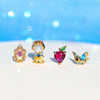 Wholesale Copper Cartoon Characters Zircon Inlaid Fantasy Fairy Tale Character Earrings Set Jewelry